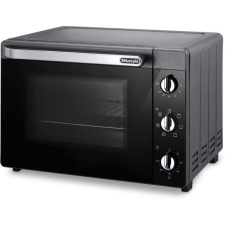 Mini-four - Chaleur tournante - Tournebroche - DELONGHI - EO40123.S -