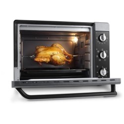 Mini-four - Chaleur tournante - Tournebroche - DELONGHI - EO40123.S -