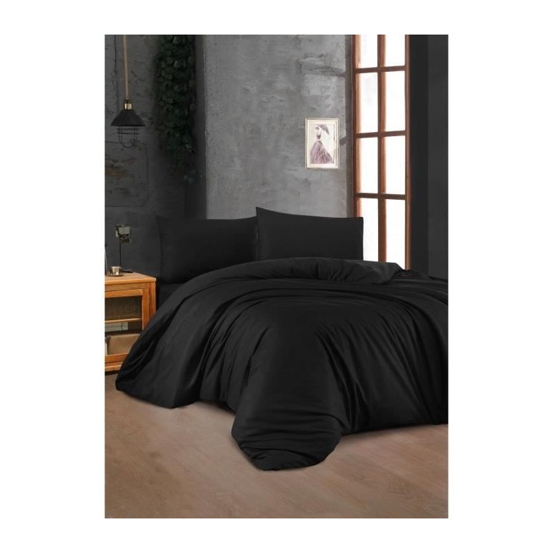 Parure de lit - 1 housse de couette 220 x 240 cm + 2 taies d'oreiller Parure de lit - 1 housse de couette 220 x 240 cm + 2 taies d'oreiller