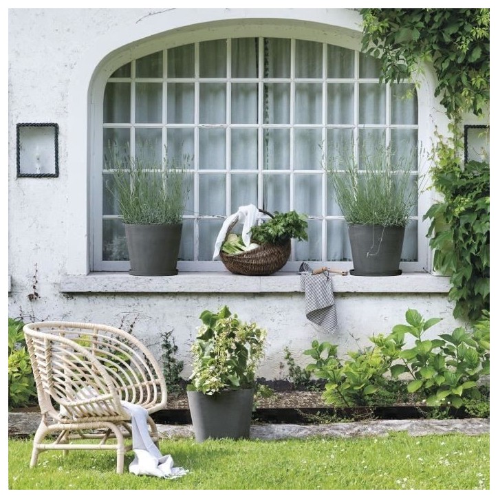 DEROMA Soucoupe Origin - 67 x h6 cm - Gris