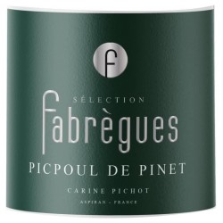 Sélection Fabreges Picpoul de Pinet - Vin blanc de Languedoc 2024
