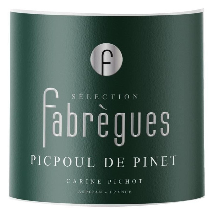 Sélection Fabreges Picpoul de Pinet - Vin blanc de Languedoc 2024