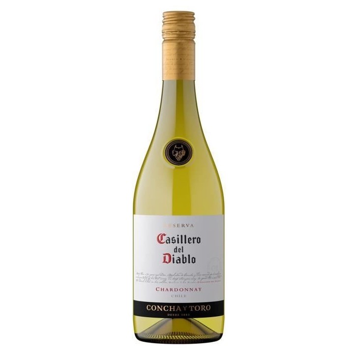Casillero del diablo Reserva 2024 Chardonnay - Vin blanc de Chili