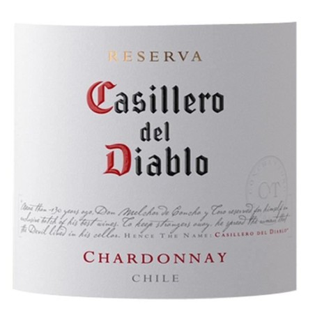 Casillero del diablo Reserva 2024 Chardonnay - Vin blanc de Chili