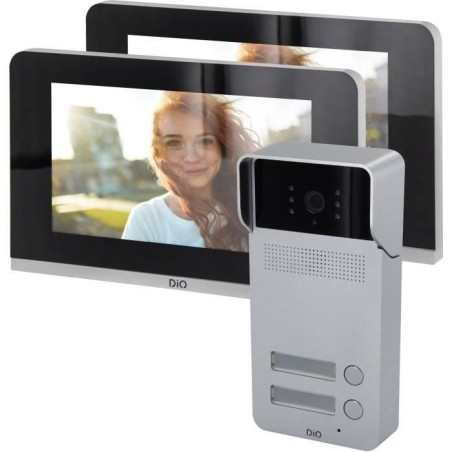 Kit interphone multi-appartement - DiO CONNECTED HOME - Unité ext