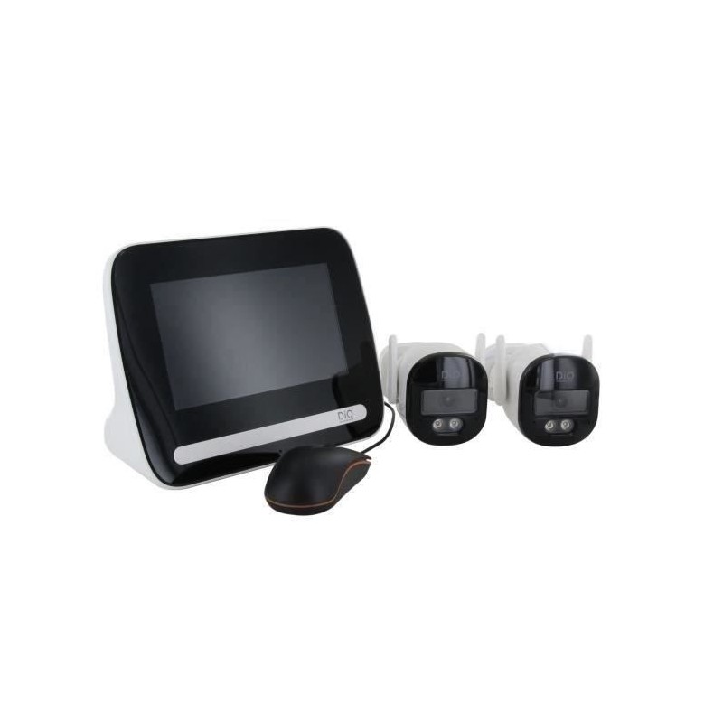 2 caméras sans fil - DIO CONNECTED HOME - LCD/NVR sans fil - 7 - 3MP