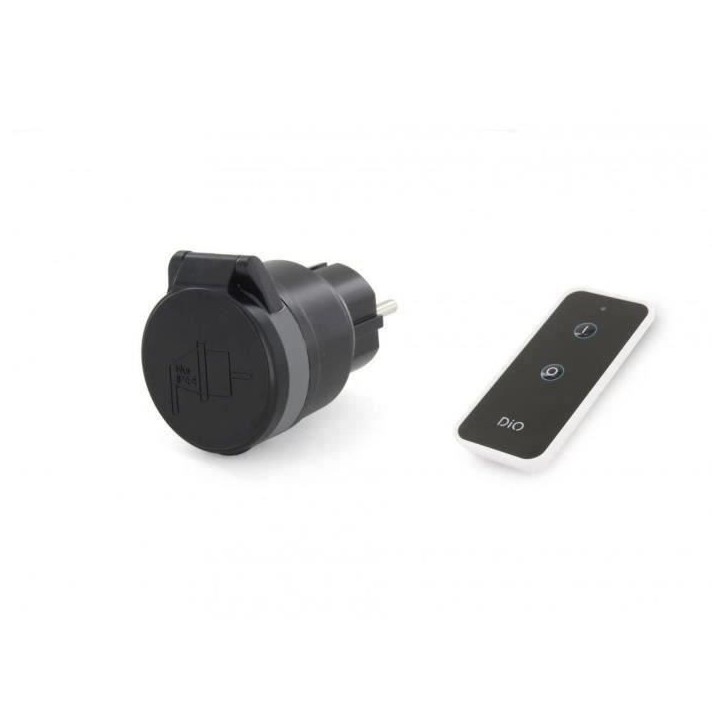 DiO Prise Dio Nano extérieure +Télécommande 1 canal DiO Prise Dio Nano extérieure +Télécommande 1 canal