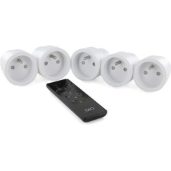 Kit prises connectées - DiO CONNECTED HOME - 5 prises nano-FR -