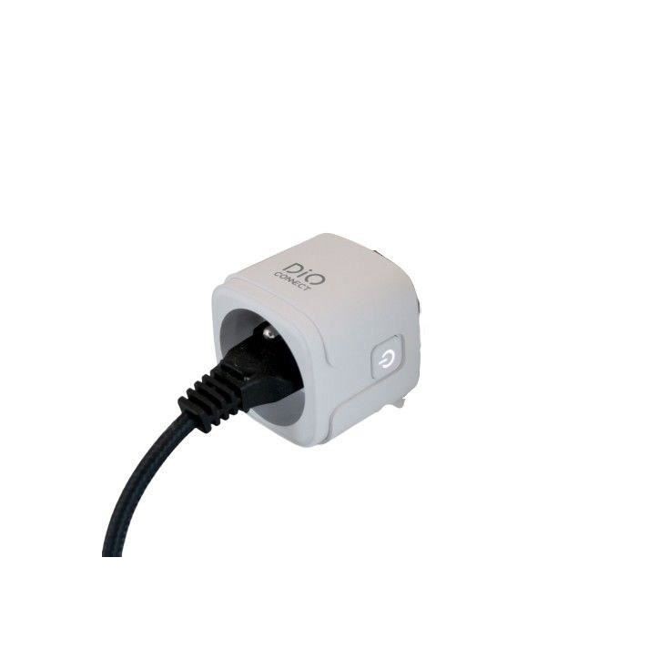 Prise connectée - DiO CONNECTED HOME - DiO Connect Powermeter - Télécommande 3 canaux + 1 groupe
