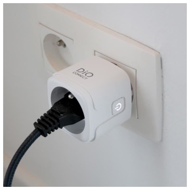 Prise connectée - DiO CONNECTED HOME - DiO Connect Powermeter - Télécommande 3 canaux + 1 groupe