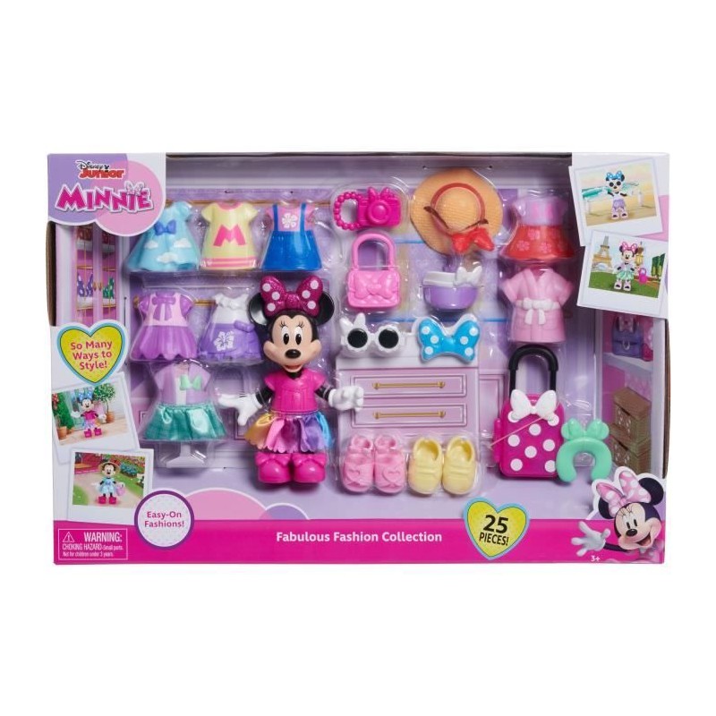 Coffret poupée - DISNEY MINNIE MOUSE - Coffret Fashion - Poupée Minn Coffret poupée - DISNEY MINNIE MOUSE - Coffret Fashion - Poupée Minn