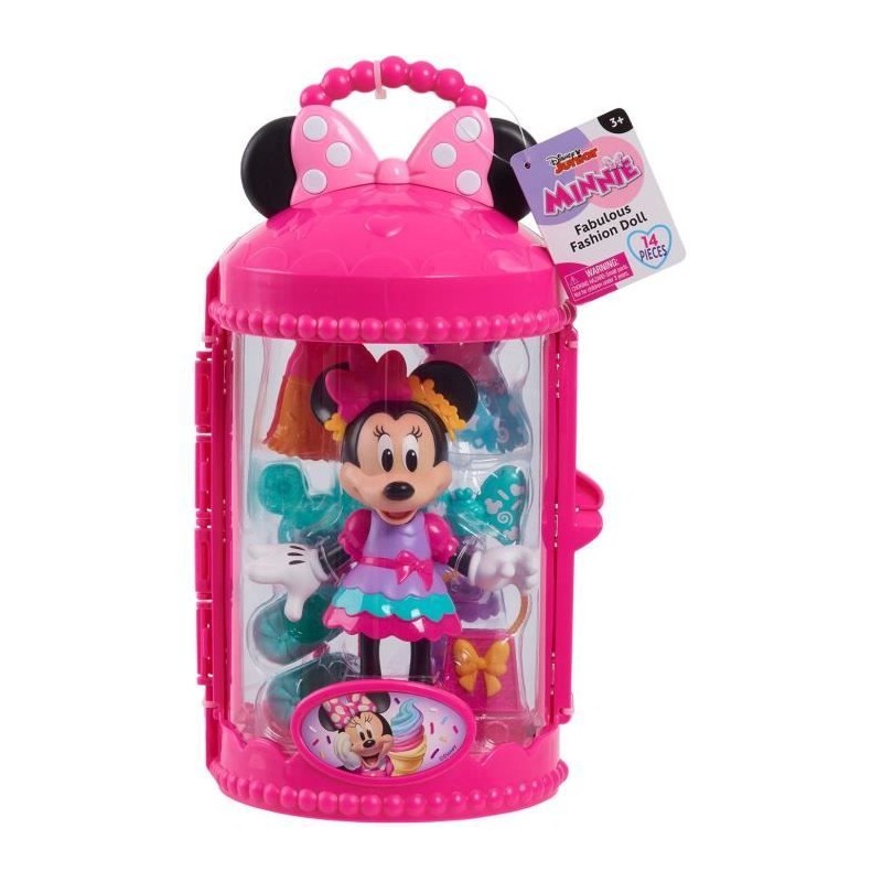 Coffret poupée - DISNEY MINNIE MOUSE - Figurine Articulée 15 cm Swee Coffret poupée - DISNEY MINNIE MOUSE - Figurine Articulée 15 cm Swee