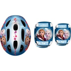 Casque + Genouilleres + Coudieres LA REINE DES NEIGES II - Taille 50-5