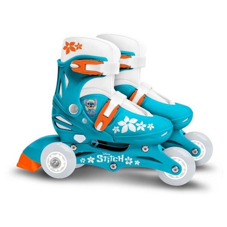 Patins en ligne 2-en-1 - DISNEY - STITCH - 3 roues - Taille 27-30