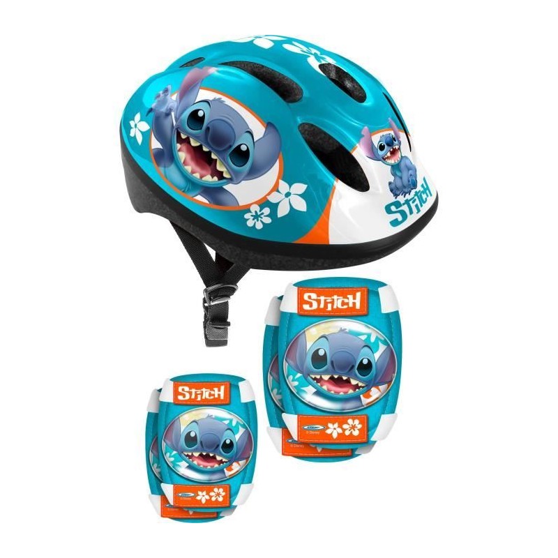 Set avec Casque et protections avec coudieres et genouilleres - DISNEY
