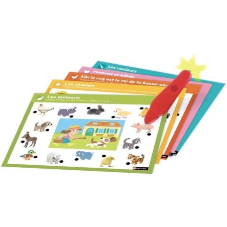Jeu éducatif électronique - NATHAN - Baby Electro Animaux de la ferme - Pour enfants des 2 ans