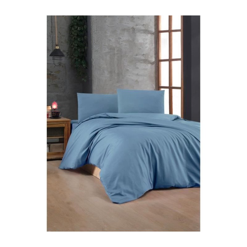 Parure de lit - 1 housse de couette 220 x 240 cm + 2 taies d'oreiller Parure de lit - 1 housse de couette 220 x 240 cm + 2 taies d'oreiller