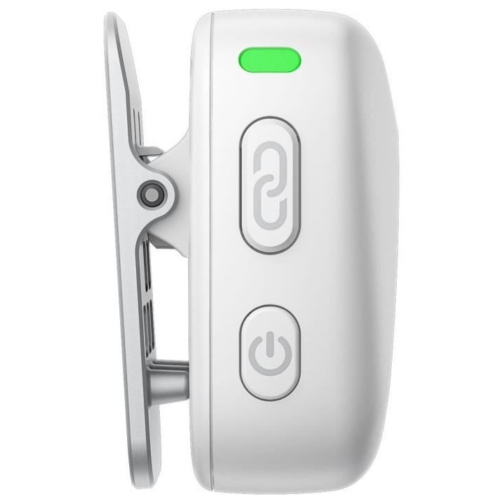 Émetteur sans fil - DJI - Mic Mini - Arctic White - Ultra-léger et compact Émetteur sans fil - DJI - Mic Mini - Arctic White - Ultra-léger et compact