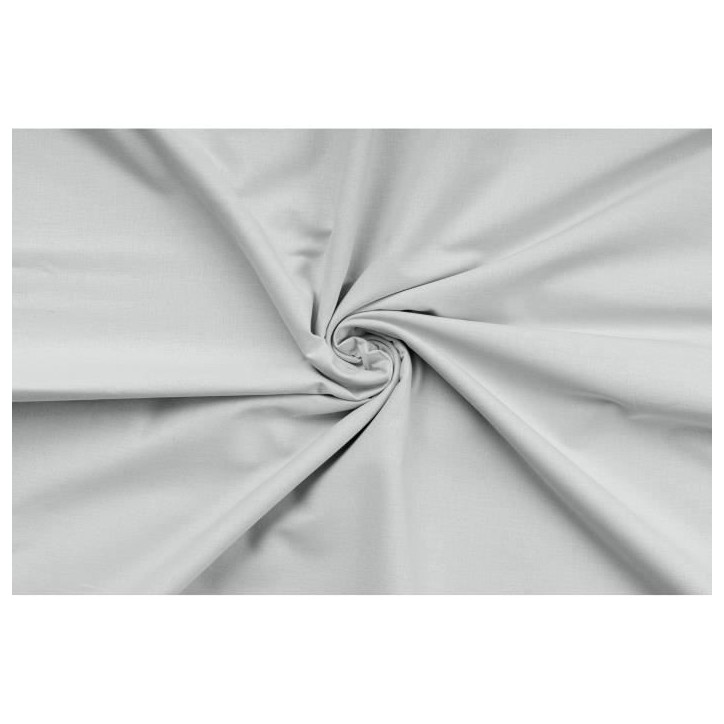Parure de lit - 1 housse de couette 220 x 240 cm + 2 taies d'oreiller 60 x 60 cm - 100% coton renforcé - Gris Parure de lit - 1 housse de couette 220 x 240 cm + 2 taies d'oreiller 60 x 60 cm - 100% coton renforcé - Gris