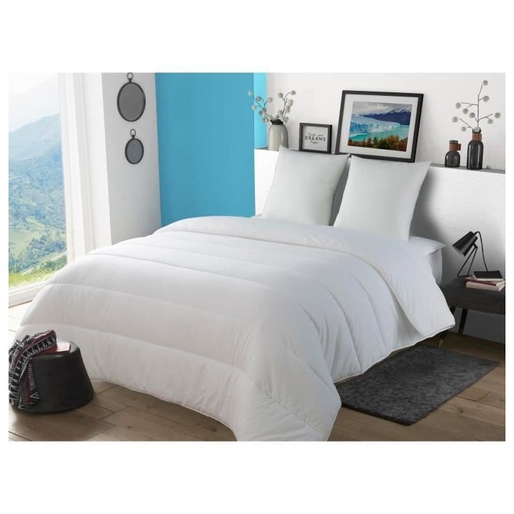 DODO Couette chaude Patagonie blanc - 200x200 cm