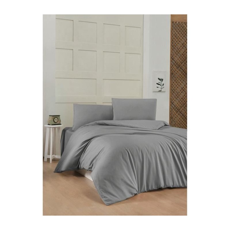 Parure de lit - 1 housse de couette 220 x 240 cm + 2 taies d'oreiller Parure de lit - 1 housse de couette 220 x 240 cm + 2 taies d'oreiller