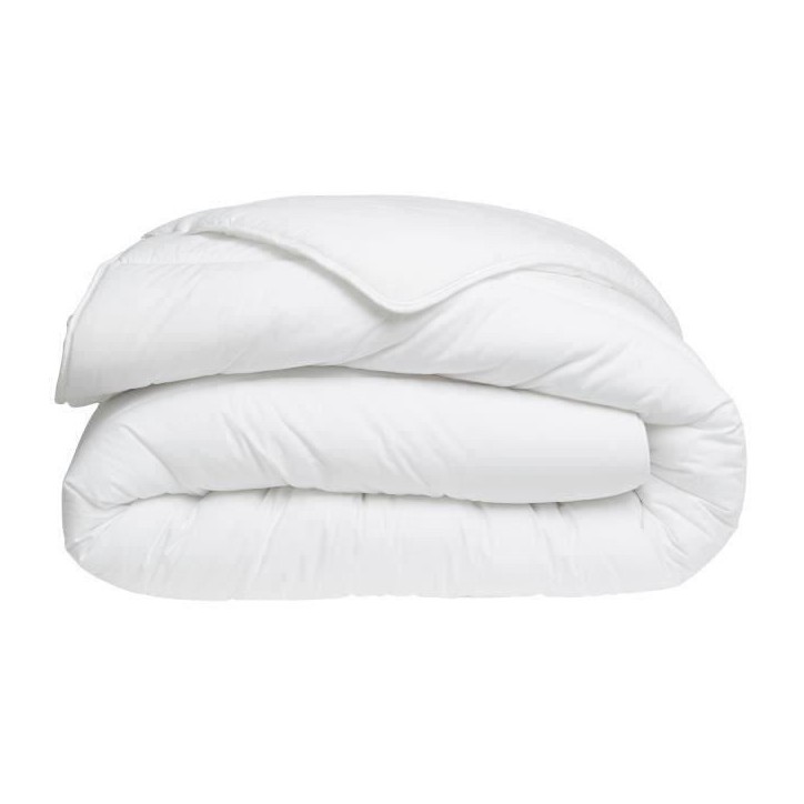 Couette chaude Country - 220 x 240 cm - 400gr/m² - Blanc - DODO