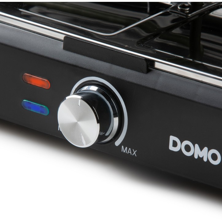 Appareil a raclette - DOMO - DO9262G - 8 personnes - Pierre a cuire - Gril - 1400 W