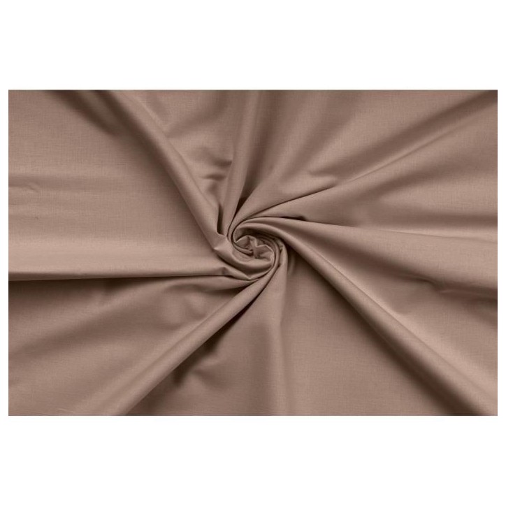 Parure de lit - 1 housse de couette 220 x 240 cm + 2 taies d'oreiller 60 x 60 cm - 100% coton renforcé - Brun Parure de lit - 1 housse de couette 220 x 240 cm + 2 taies d'oreiller 60 x 60 cm - 100% coton renforcé - Brun