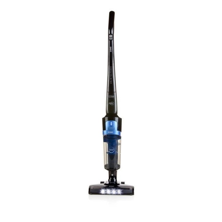 DOMO DO221SV - Aspirateur balai - Mode de nettoyage : Sec - Capacité du collecteur : 1 litre - Sur batterie - 29V
