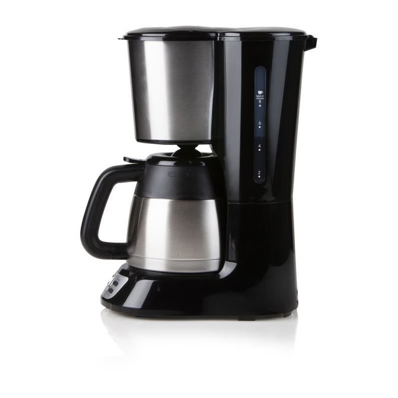 Cafetiere filtre - DOMO - DO709K - 1000 W - 1 L - 8 tasses - Ecran LCD
