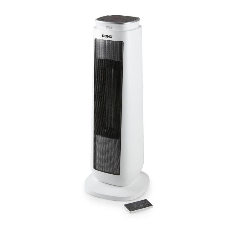 Convecteur - DOMO - DO7347H - 2000 W - Blanc - 21,5 x 21,5 x 58,3 cm