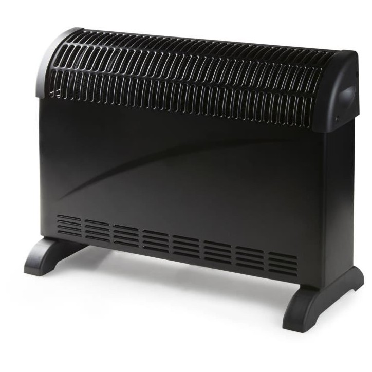 Convecteur de chauffage turbo - 2000 W - DOMO - DO7350CH - 52,5 x 38,8 x 19,5 cm - Noir Convecteur de chauffage turbo - 2000 W - DOMO - DO7350CH - 52,5 x 38,8 x 19,5 cm - Noir