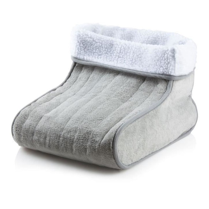 Chauffe-pieds DOMO - Chanceliere - Gris - 3 niveaux de chaleur - Super doux Chauffe-pieds DOMO - Chanceliere - Gris - 3 niveaux de chaleur - Super doux