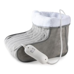 Chauffe-pieds DOMO - Chanceliere - Gris - 3 niveaux de chaleur - Super