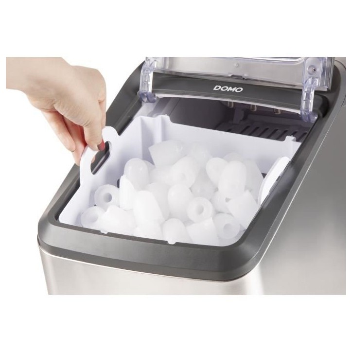 Machine a glaçons Pro - DOMO - DO9247IB - 2,8 litres - 145 W - Glaçons en 8 min Machine a glaçons Pro - DOMO - DO9247IB - 2,8 litres - 145 W - Glaçons en 8 min