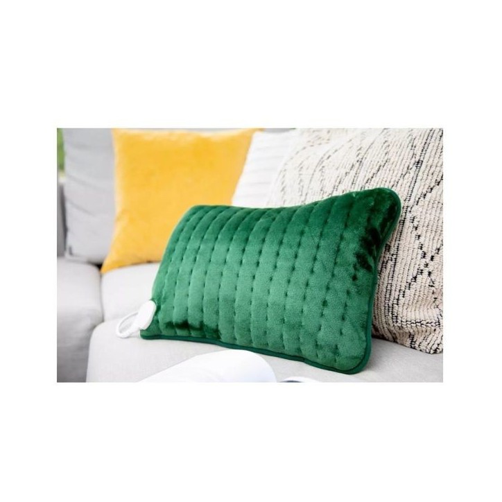 Coussin chauffant DOMO DO638K - Super doux - Chauffe rapide - 3 niveaux température - Arret automatique - Câble électrique am Coussin chauffant DOMO DO638K - Super doux - Chauffe rapide - 3 niveaux température - Arret automatique - Câble électrique am