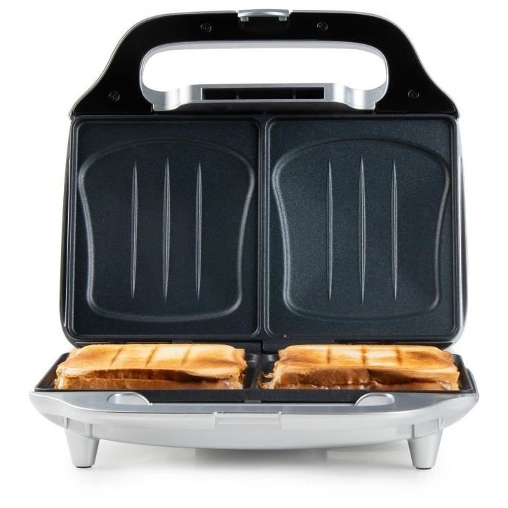 Appareil a croque-monsieur DOMO - DO9267C - Plaques XXL - Revetement anti-adhésif - 900W Appareil a croque-monsieur DOMO - DO9267C - Plaques XXL - Revetement anti-adhésif - 900W