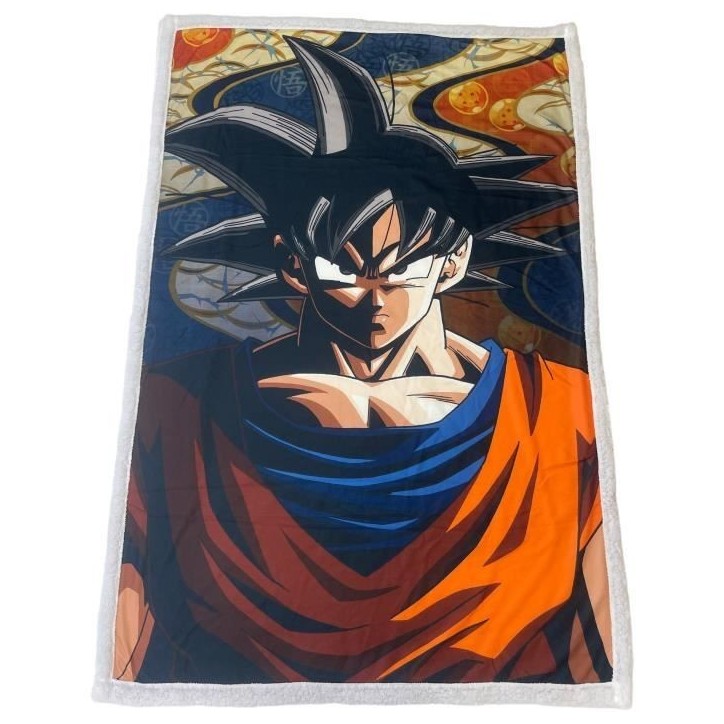 Plaid - DRAGON BALL Z - Son Goku - 130 x 180 cm Plaid - DRAGON BALL Z - Son Goku - 130 x 180 cm