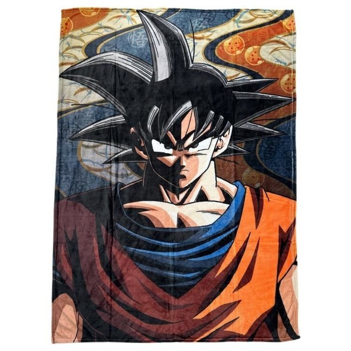 Plaid - DRAGON BALL Z - Son Goku - 130 x 180 cm Plaid - DRAGON BALL Z - Son Goku - 130 x 180 cm