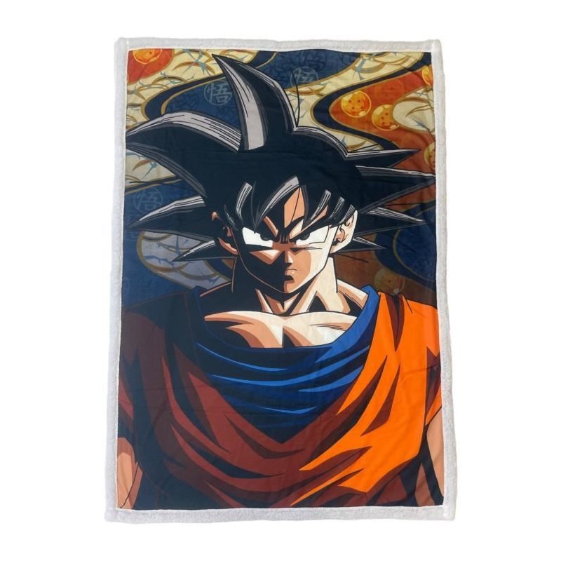 Couverture Sherpa - DRAGON BALL Z - Goku - 100 x 150 cm Couverture Sherpa - DRAGON BALL Z - Goku - 100 x 150 cm