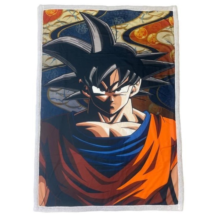 Couverture Sherpa - DRAGON BALL Z - Goku - 100 x 150 cm