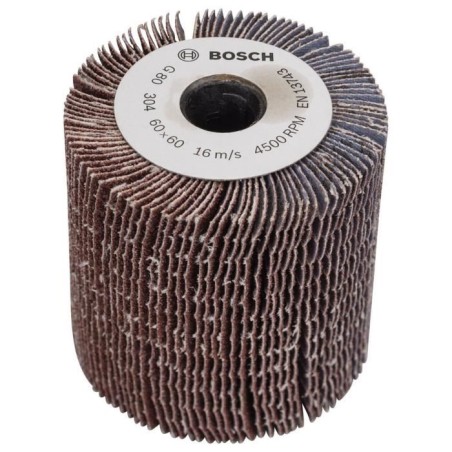 Rouleau a lamelles surface courbe Grain 80 - BOSCH - PRR / TEXORO - Po