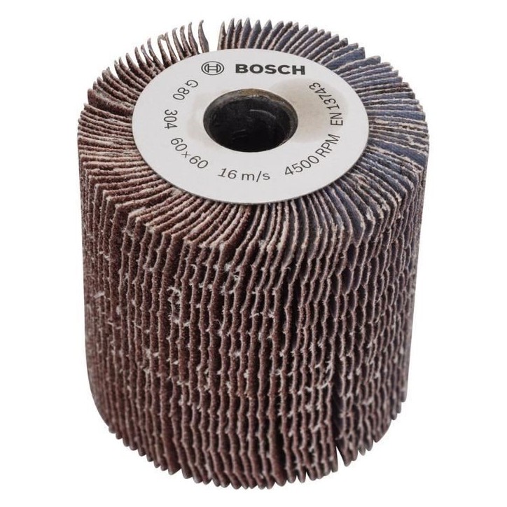 Rouleau a lamelles surface courbe Grain 80 - BOSCH - PRR / TEXORO - Poncer - Bois, Métal et Matiere synthétique Rouleau a lamelles surface courbe Grain 80 - BOSCH - PRR / TEXORO - Poncer - Bois, Métal et Matiere synthétique