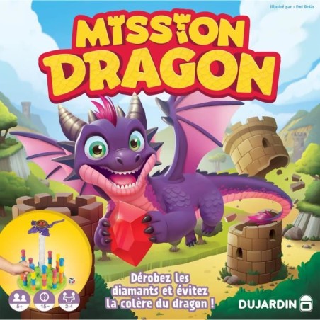 Mission Dragon - Jeu de société - DUJARDIN - Des 7 ans