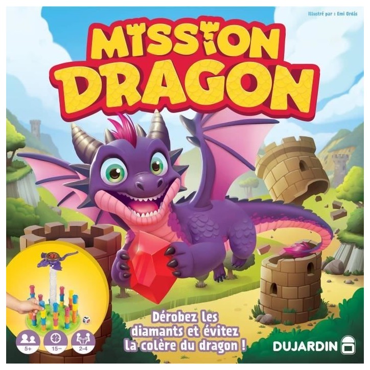 Mission Dragon - Jeu de société - DUJARDIN - Des 7 ans