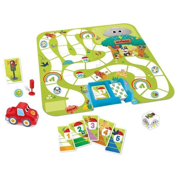 Mon premier Mille Bornes - Jeu de société - DUJARDIN - Des 3 ans Mon premier Mille Bornes - Jeu de société - DUJARDIN - Des 3 ans