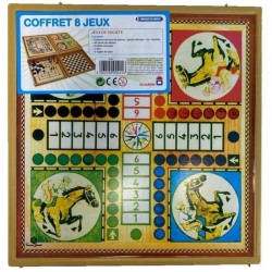 COFFRET 8 JEUX STANDARD - Jeu de société - DUJARDIN - Profitez de 8