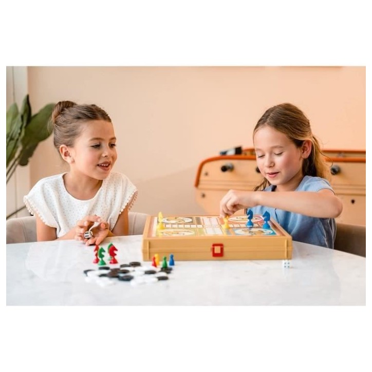 COFFRET 8 JEUX STANDARD - Jeu de société - DUJARDIN - Profitez de 8 jeux classiques réunis dans un seul coffret COFFRET 8 JEUX STANDARD - Jeu de société - DUJARDIN - Profitez de 8 jeux classiques réunis dans un seul coffret
