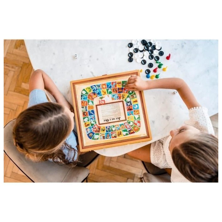 COFFRET 8 JEUX STANDARD - Jeu de société - DUJARDIN - Profitez de 8 jeux classiques réunis dans un seul coffret COFFRET 8 JEUX STANDARD - Jeu de société - DUJARDIN - Profitez de 8 jeux classiques réunis dans un seul coffret