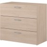Commode - EASY LIFE - 3 tiroirs - Chene - 78,2 x 69,3 x 40,8 - PARISOT